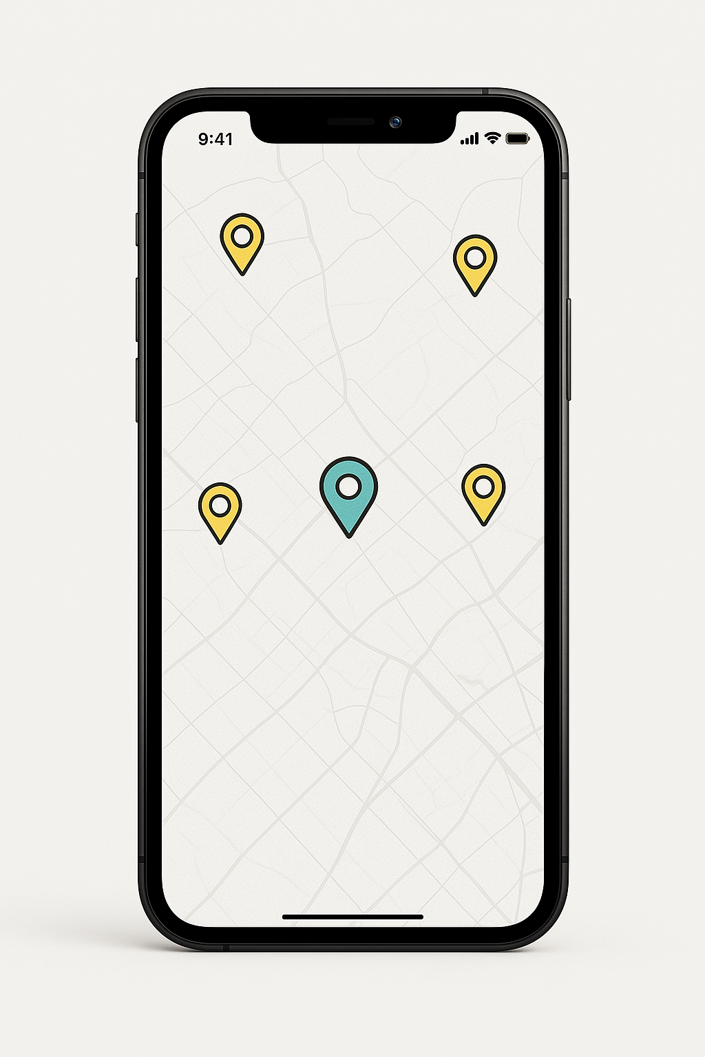 Rallye App Mockup
